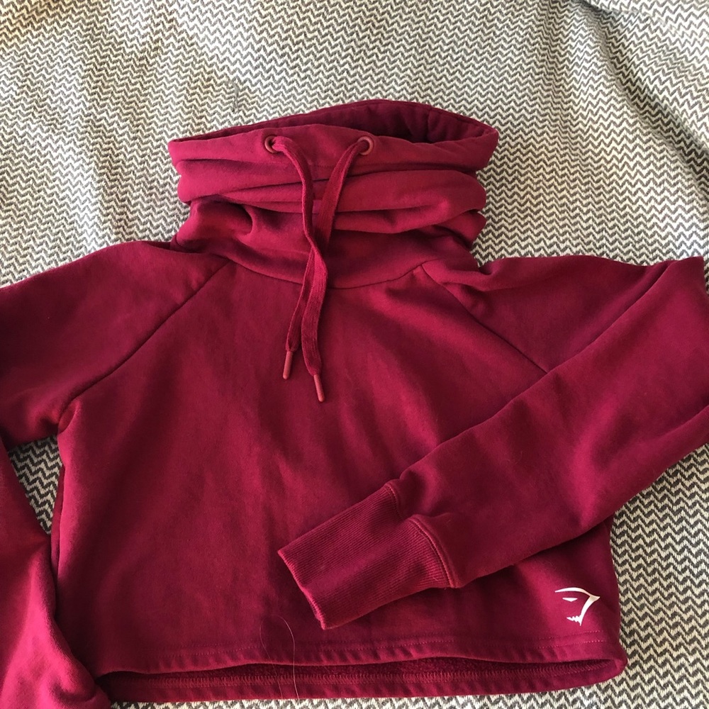 *Just Listed* Gymshark Cropped Cowl Neck Hoodie
